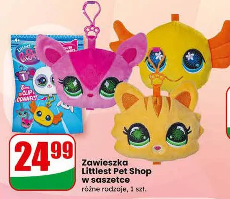 Zawieszka w saszetce różne rodzaje promocja w Dino
