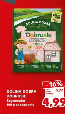 Szyneczka Dolina Dobra Dobrusie promocja w Kaufland