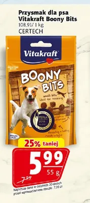 Przysmak dla psa Vitakraft Boony Bits promocja w Prim Market