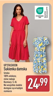 Sukienka damska UP2FASHION promocja w Aldi
