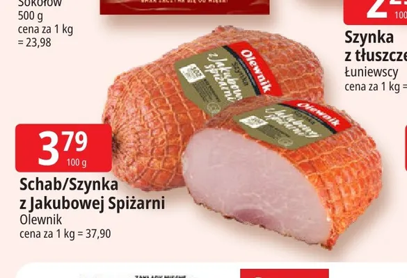 Schab z Jakubowej Spiżarni Olewnik promocja w Leclerc