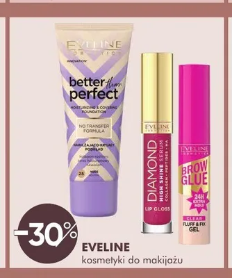 Kosmetyki do makijażu Eveline promocja w Super-Pharm