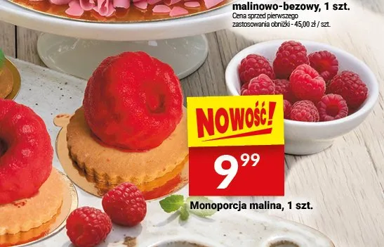 Monoporcja malina Białecki promocja w Twój Market