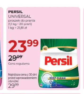 Proszek do prania Universal Persil promocja w Drogerie Jawa