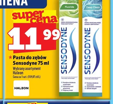 Pasta do zębów Sensodyne Fluoride promocja w TOPAZ