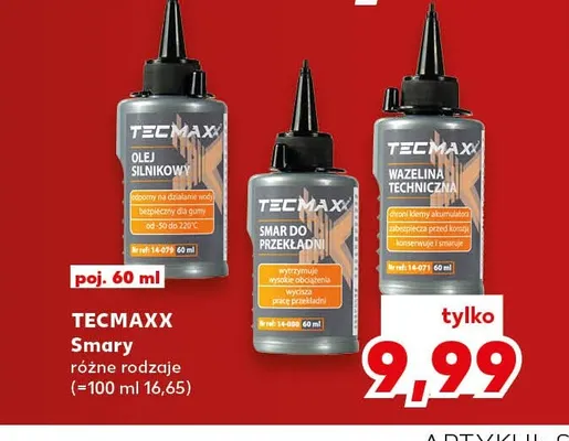 Olej silnikowy Tecmaxx promocja w Kaufland