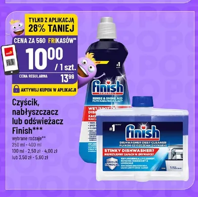 Czyścik Finish promocja w POLOmarket