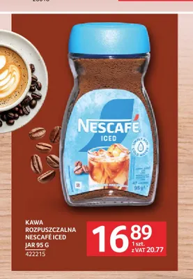 Kawa rozpuszczalna Nescafé Gold Iced Jar promocja w Selgros