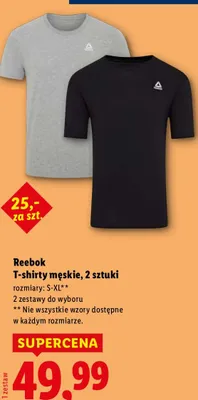T-shirty męskie, 2 sztuki promocja w Lidl