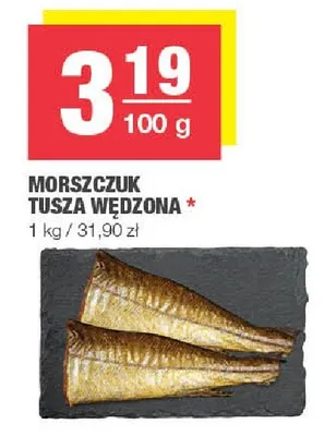 Morszczuk tusza mędzona promocja w SPAR
