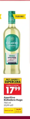 Aperitivo Bolladoro Hugo promocja w Biedronka