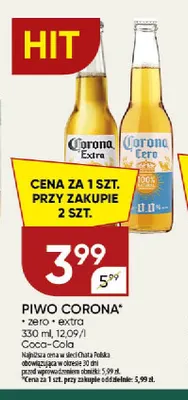 Piwo Corona Extra promocja w Chata Polska