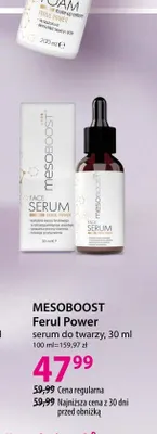Serum do twarzy Mesoboost Ferul Power promocja w Hebe
