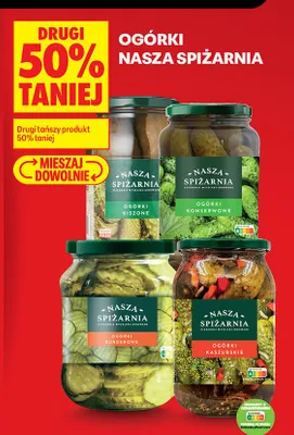 Ogórki kiszone Nasza Spiżarnia promocja w Biedronka