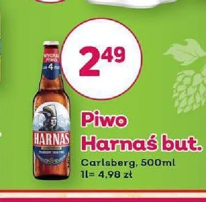 Piwo Harnaś promocja w Bliski