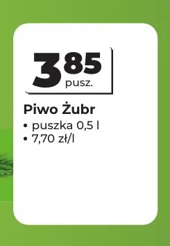 Piwo Żubr promocja w Odido