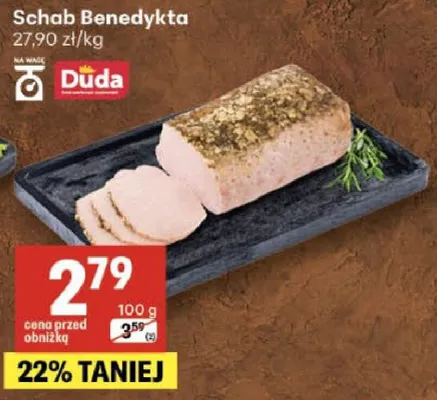 Schab Benedykta promocja w Delikatesy Centrum