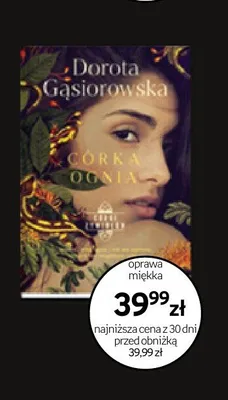 Książka Córka Ognia oprawa miękka promocja w Empik