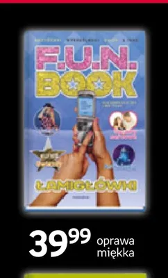 Książka F.U.N. Book Łamigłówki oprawa miękka Moondrive promocja w Empik