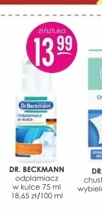 Odplamiacz w kulce Dr. Beckmann promocja w Drogerie Jasmin