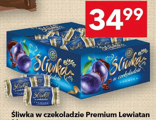 Śliwka w czekoladzie Premium promocja w LEWIATAN