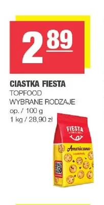 Ciastka Fiesta Americano promocja w SPAR