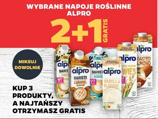 Napoje roślinne promocja w Netto