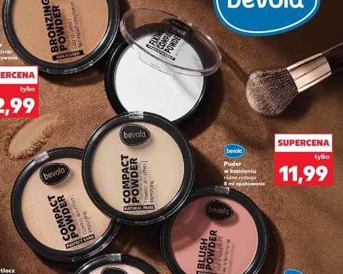 Puder w kamieniu bevola Fixing Compact Powder promocja w Kaufland