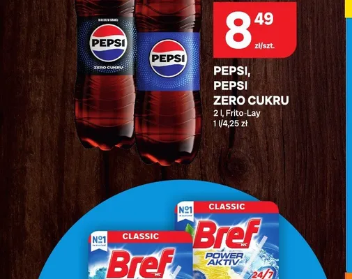 Napój gazowany Pepsi Zero Cukru promocja w Chorten