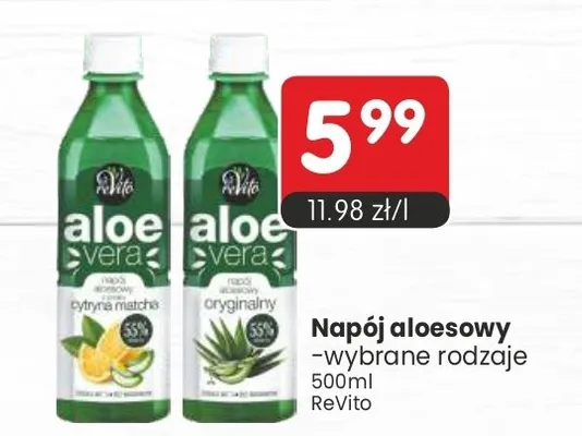 Napój aloesowy promocja w Market Point
