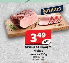 Szynka od Szwagra Krakus promocja w Delfin