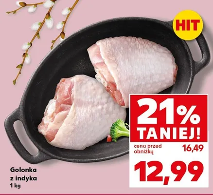 Golonka z indyka promocja w Kaufland