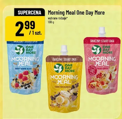 Owsianka Morning Meal One Day More Fruit Crush promocja w POLOmarket