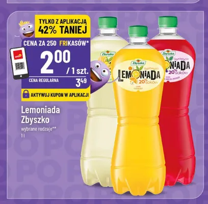 Lemoniada Zbyszko promocja w POLOmarket