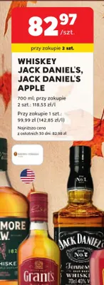 Whiskey Jack Daniel's promocja w Stokrotka