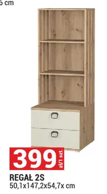 Regał 2S Camari promocja w Merkury Market