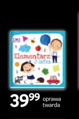 Książka Elementarz 2-latka oprawa twarda promocja w Empik