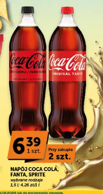 Napój gazowany Sprite promocja w Euro Sklep