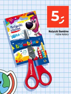 Nożyczki szkolne Bambino promocja w Dealz