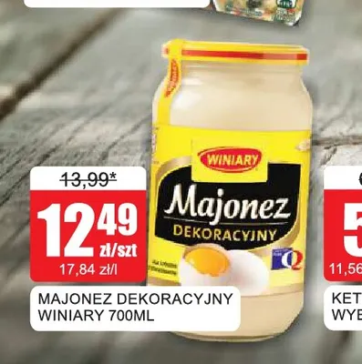 Majonez dekoracyjny Winiary promocja w Bingo