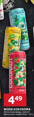 Woda kokosowa Coconaut promocja w Stokrotka