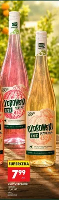 Cydr Cydrowski Arbuz promocja w Biedronka
