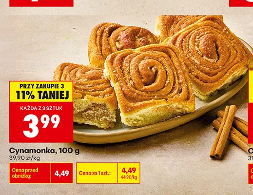 Cynamonka promocja w Biedronka