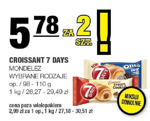 Croissant 7 Days promocja w SPAR