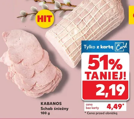 Schab śnieżny promocja w Kaufland