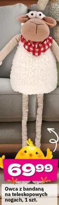 Owca z bandaną na teleskopowych nogach promocja w Twój Market