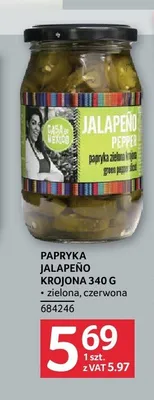 Papryka Jalapeno krojona czerwona Casa de Mexico promocja w Selgros