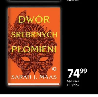 Książka Dwór Srebrnych Płomieni oprawa miękka promocja w Empik