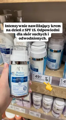 Krem nawilżający na dzień Perfect Moisture intensywnie nawilżający z SPF 15 promocja w Hebe