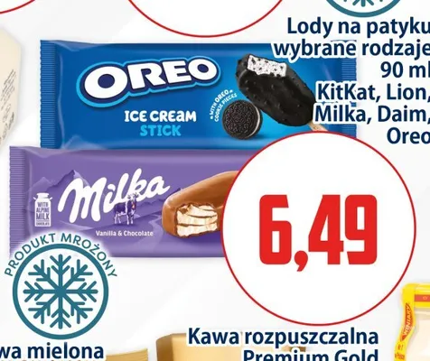 Lody na patyku Daim promocja w Kupiec